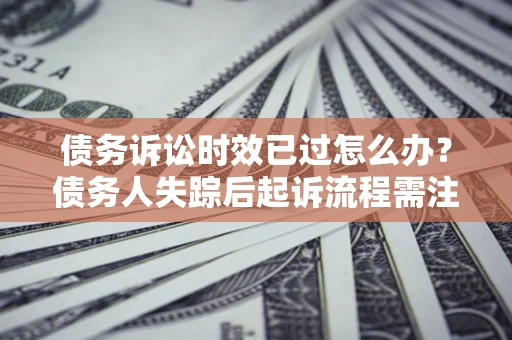 北京债务诉讼时效已过怎么办？债务人失踪后起诉流程需注意什么？