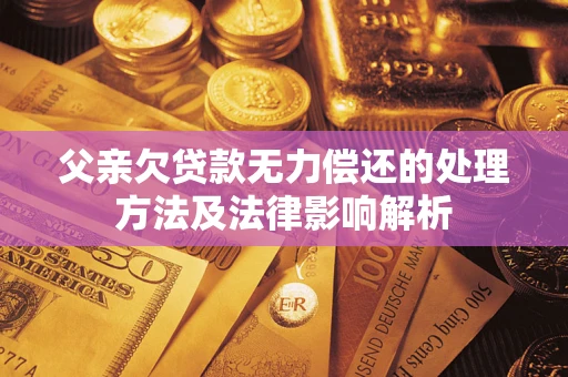 北京父亲欠贷款无力偿还的处理方法及法律影响解析
