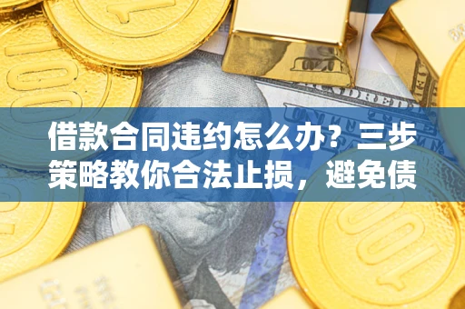 北京借款合同违约怎么办？三步策略教你合法止损，避免债务危机升级