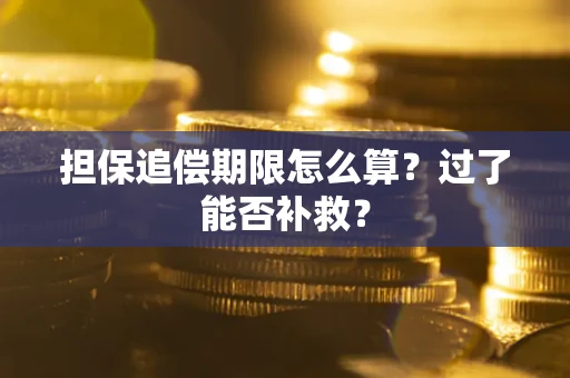 北京担保追偿期限怎么算？过了能否补救？